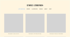 Desktop Screenshot of emilyzirimis.com